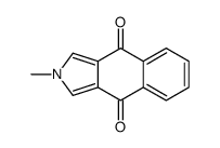 2-methylbenzo[f]isoindole-4,9-dione Structure