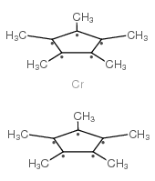 二(五甲基环戊二烯基)铬结构式