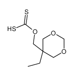 Carbonodithioic acid, O-[(5-ethyl-1,3-dioxan-5-yl)methyl] ester (9CI) Structure