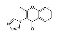 4H-1-Benzopyran-4-one,3-(1H-imidazol-1-yl)-2-methyl-(9CI)结构式