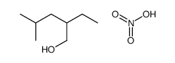 2-ethyl-4-methylpentan-1-ol,nitric acid结构式