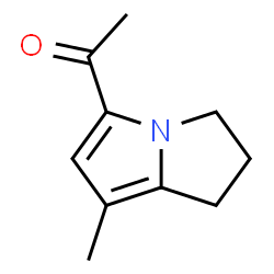 Ethanone, 1-(2,3-dihydro-7-methyl-1H-pyrrolizin-5-yl)- (9CI)结构式