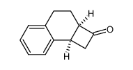 2a,3,4,8b-tetrahydrocylobuta[a]naphthalen-2(1H)-one Structure