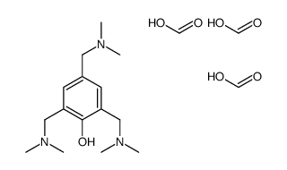 formic acid, compound with 2,4,6-tris[(dimethylamino)methyl]phenol (3:1)结构式