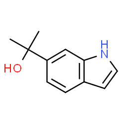 2-(1H-Indol-6-yl)propan-2-ol Structure