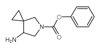 7-氨基-5-氮杂螺[2.4]庚烷-5-羧酸苯酯结构式