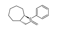 Cycloheptane, 1-(phenylthio)-2-(2-propen-1-yl)-, (1R,2S)-rel Structure