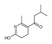 6-methyl-5-(3-methylbutanoyl)-3,4-dihydro-1H-pyridin-2-one Structure