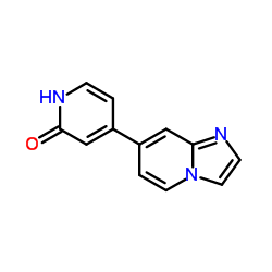 4-(Imidazo[1,2-a]pyridin-7-yl)-2(1H)-pyridinone Structure