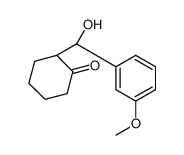 (2S)-2-[(R)-hydroxy-(3-methoxyphenyl)methyl]cyclohexan-1-one Structure