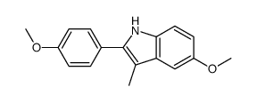 2-(4-METHOXYPHENYL)-3-METHYL-5-METHOXYINDOLE图片