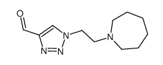 1-[2-(1-Azepanyl)ethyl]-1H-1,2,3-triazole-4-carbaldehyde picture