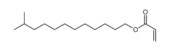 11-methyldodecyl prop-2-enoate结构式