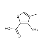 3-Amino-4,5-dimethylthiophene-2-carboxylic acid Structure