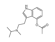 [3-[2-[methyl(propan-2-yl)amino]ethyl]-1H-indol-4-yl] acetate picture