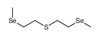 1-methylselanyl-2-(2-methylselanylethylsulfanyl)ethane Structure