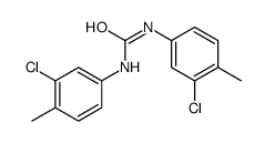 1,3-bis(3-chloro-4-methylphenyl)urea structure