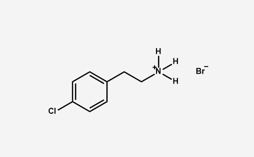 4-Chlorophenylethylamine hydrobromide structure