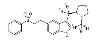 Eletriptan-d5结构式
