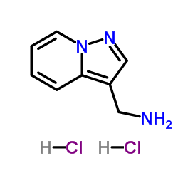 Pyrazolo[1,5-a]pyridin-3-ylmethanamine hydrochloride structure