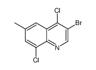 3-bromo-4,8-dichloro-6-methylquinoline picture