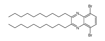 5,8-dibromo-2,3-di-n-decylquinoxaline picture