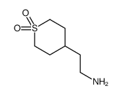 2-(1,1-dioxothian-4-yl)ethanamine structure