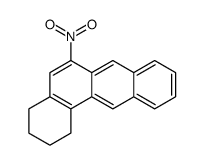 6-nitro-1,2,3,4-tetrahydrobenzo[a]anthracene结构式