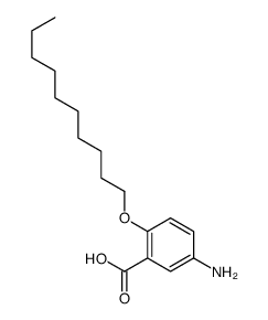 5-amino-2-decoxybenzoic acid结构式