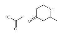 2-methyl-4-piperidinone acetate Structure