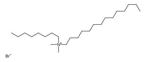 dimethyl-octyl-tetradecylazanium,bromide Structure