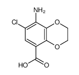 8-氨基-7-氯-2,3-二氢苯并[b][1,4]二噁英-5-羧酸图片