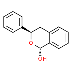 1H-2-Benzopyran-1-ol,3,4-dihydro-3-phenyl-,trans-(9CI) picture