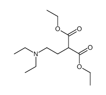 diethyl 2-(2-diethylaminoethyl)-malonate结构式