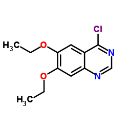 4-Chloro-6,7-diethoxyquinazoline Structure