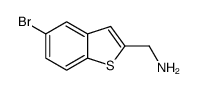 (5-BROMOBENZO[B]THIOPHEN-2-YL)METHANAMINE结构式