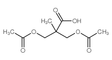 2,2-BIS-(ACETOXYMETHYL)PROPIONIC ACID结构式