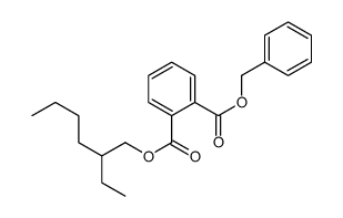 2-Ethylhexyl benzyl phthalate Structure