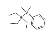 Et3Si-SiMe2Ph Structure