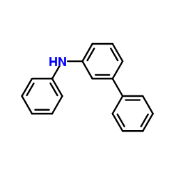 N-苯基-3-联苯胺结构式