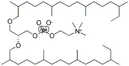 1,2-DI-O-PHYTANYL-SN-GLYCERO-3-PHOSPHOCHOLINE Structure