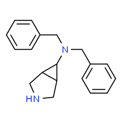 N,N-Dibenzyl-3-azabicyclo[3.1.0]hexan-6-amine structure