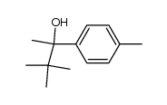 3,3-Dimethyl-2-(4'-methylphenyl)-2-butanol Structure