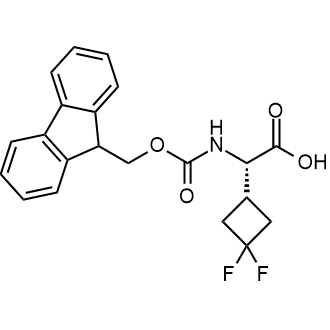 (2s)-2-(3,3-Difluorocyclobutyl)-2-(9h-fluoren-9-ylmethoxycarbonylamino)aceticacid picture