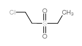 1-氯-2-(乙基磺酰基)乙烷结构式