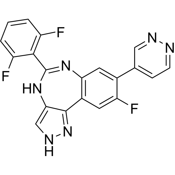 LRRK2/NUAK1/TYK2-IN-1 Structure