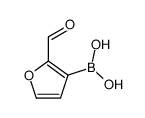 2-Formylfuran-3-boronic acid structure