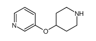 3-(哌啶-4-基氧)-吡啶结构式