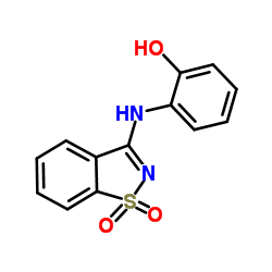 2-[(1,1-Dioxido-1,2-benzothiazol-3-yl)amino]phenol图片