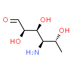 4-Amino-4,6-dideoxy-D-gluco-hexose Structure